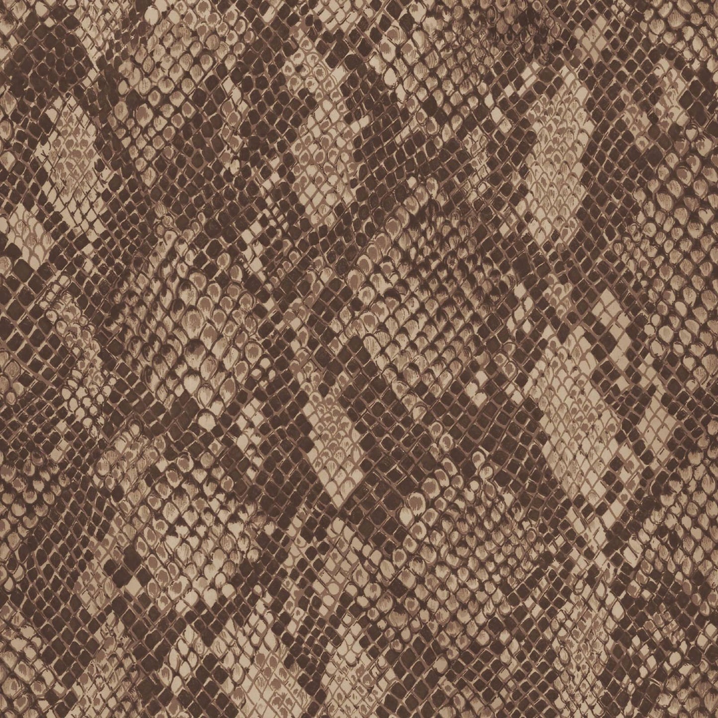 Cobra Wallpaper - Cocoa - House of Hackney - 1-WA-COB-DI-CHO-XXX - Morris Wallpaper