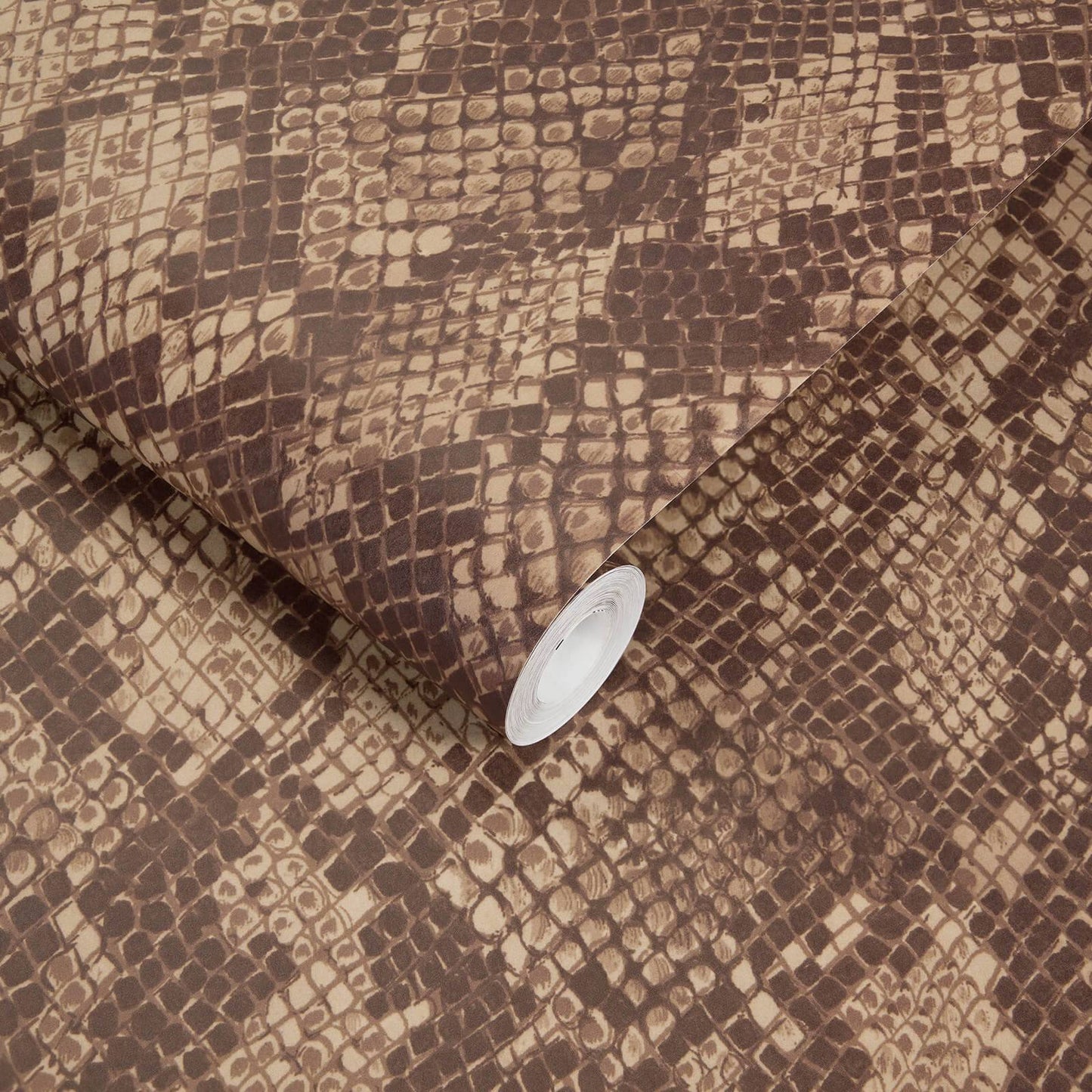 Cobra Wallpaper - Cocoa - House of Hackney - 1-WA-COB-DI-CHO-XXX - Morris Wallpaper