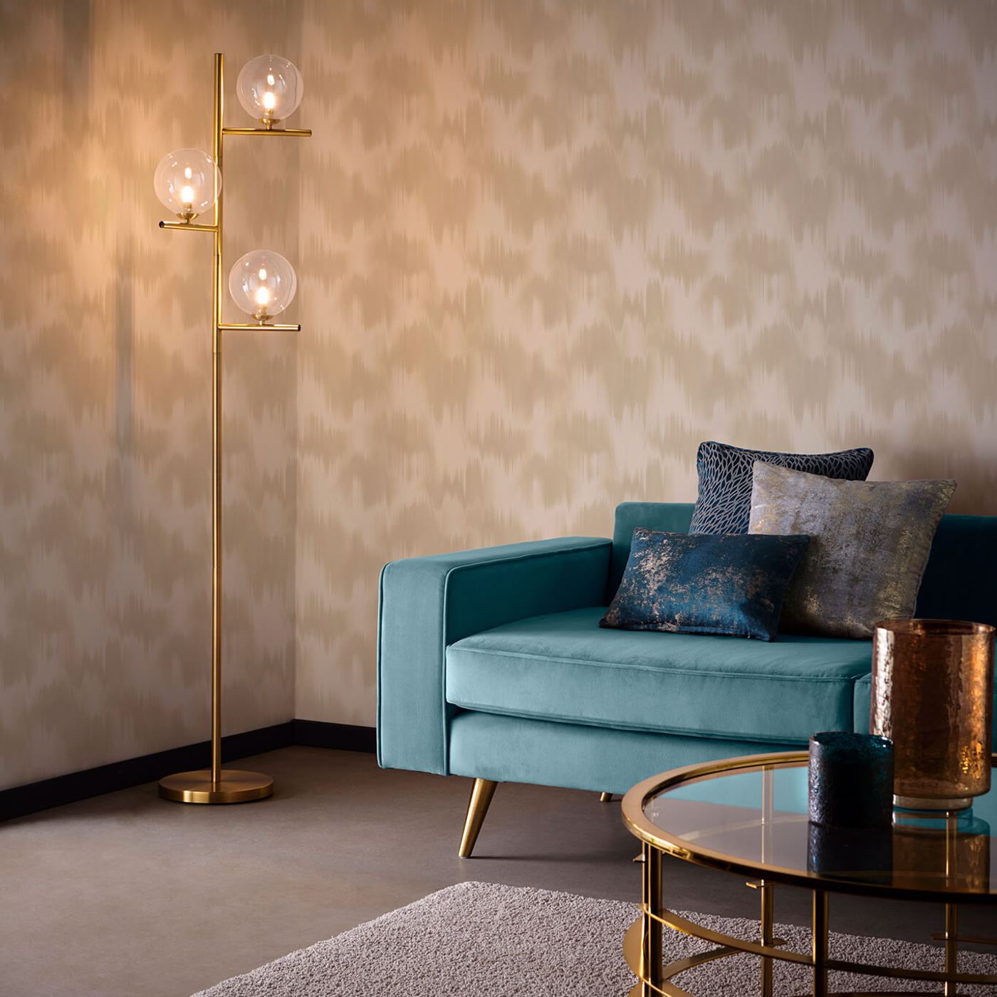 Colorante Wallpaper - Linen - Clarke & Clarke - W0165/01 - Morris Wallpaper