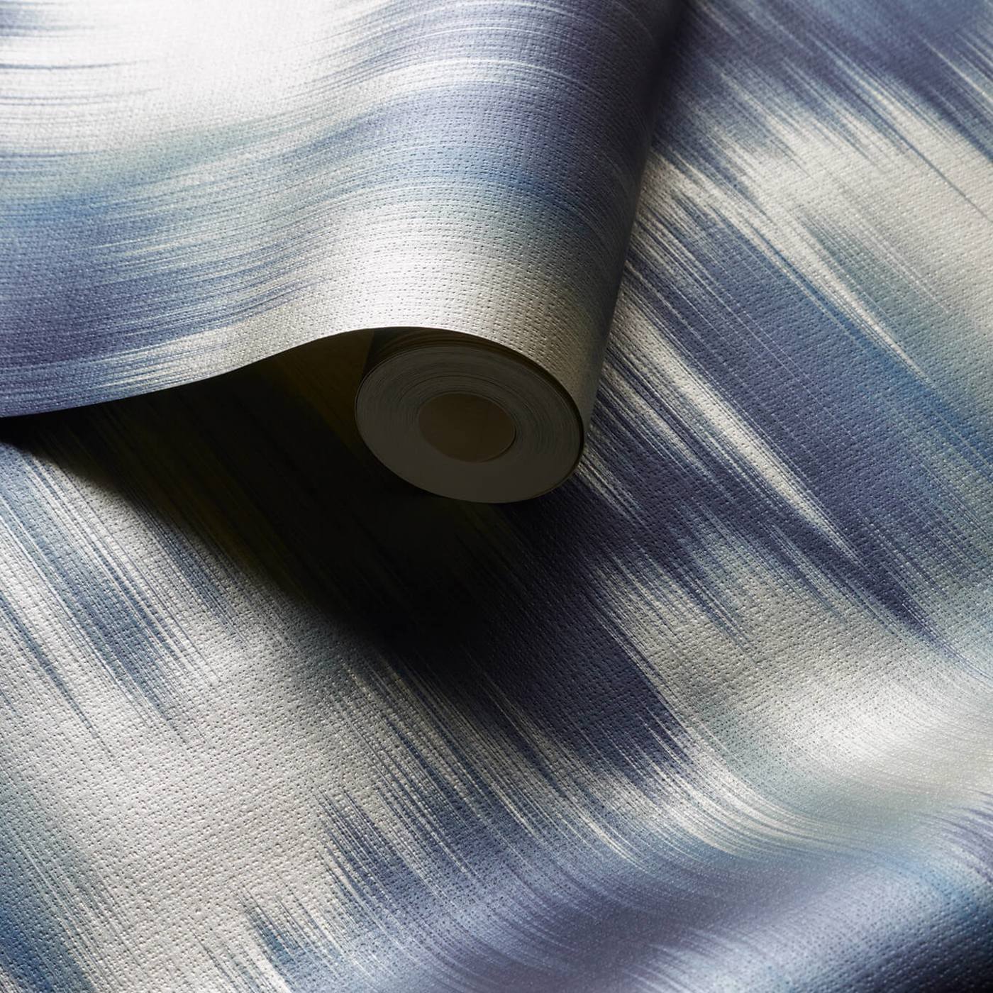 Colorante Wallpaper - Midnight - Clarke & Clarke - W0165/02 - Morris Wallpaper