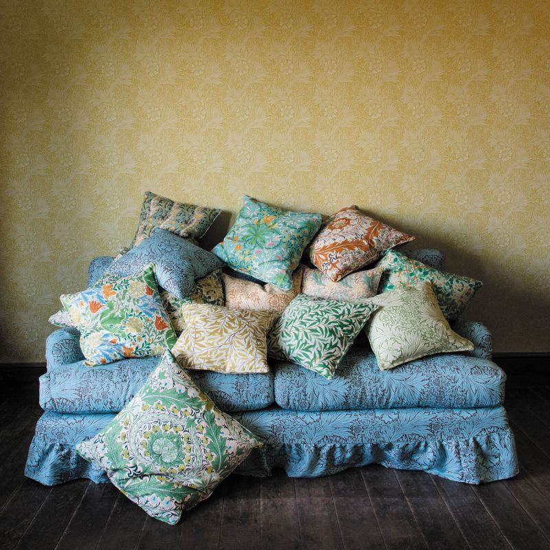 Compton Fabric - Spring - Morris & Co - 226988 - Premier Wallcovering