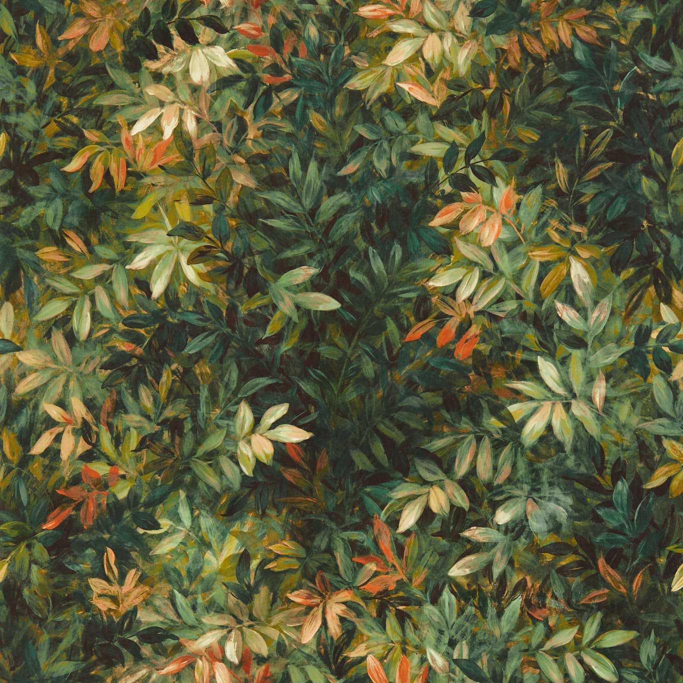 Congo Wallpaper - Antique - Clarke & Clarke - W0140/02 - Morris Wallpaper