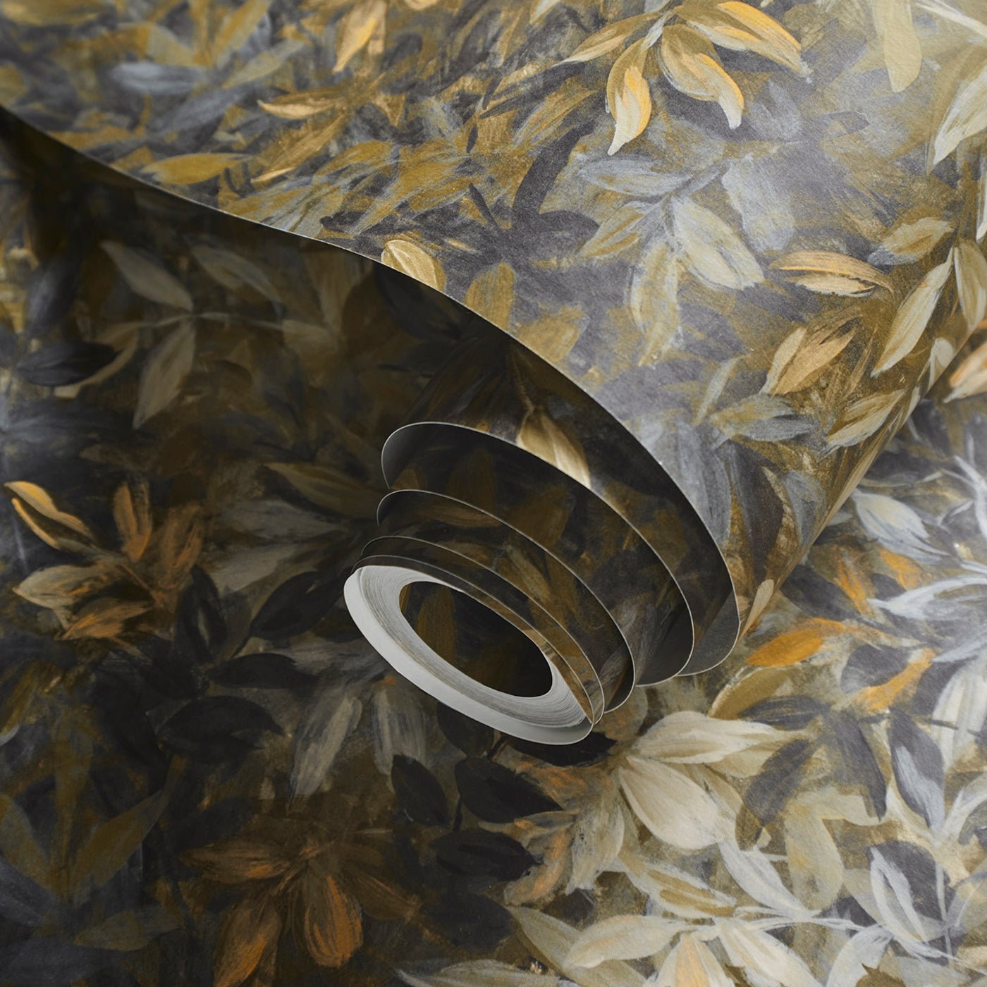 Congo Wallpaper - Noir - Clarke & Clarke - W0140/04 - Morris Wallpaper