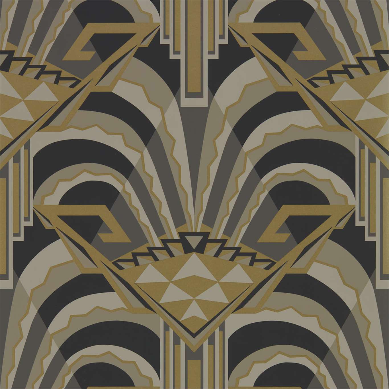 Conway Wallpaper - Antique Bronze - ZTOT312744 - Zoffany - Morris Wallpaper