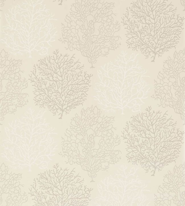 Coral Reef Wallpaper - Linen/Taupe - DVOY213395 - Sanderson - Morris Wallpaper