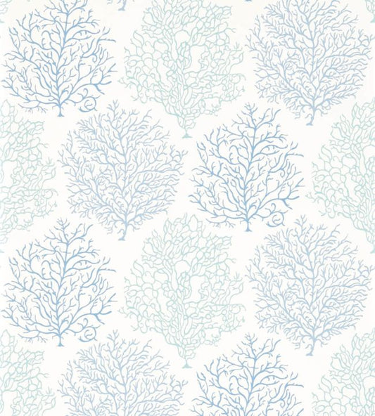 Coral Reef Wallpaper - Marine/Blue - DVOY213390 - Sanderson - Morris Wallpaper