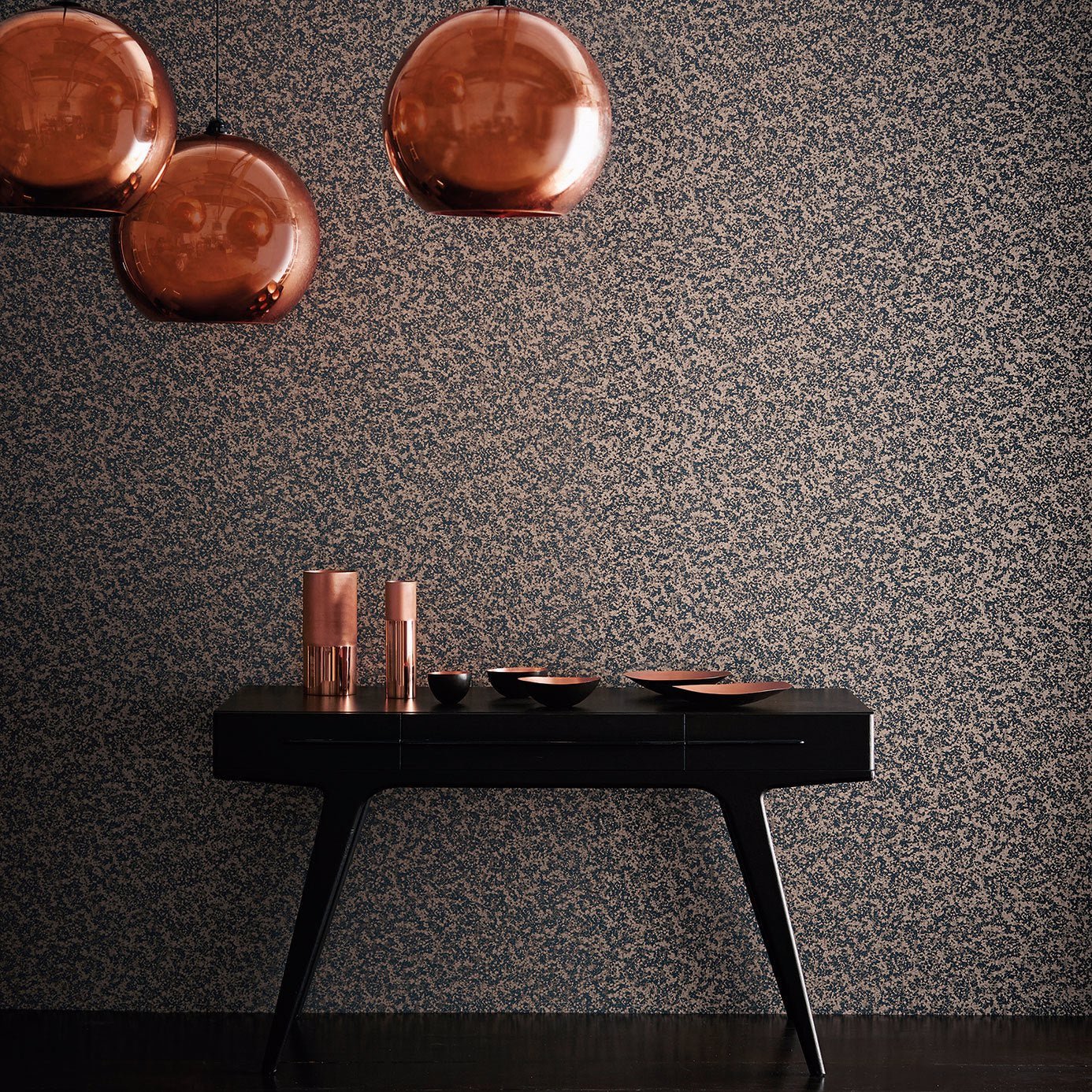 Coral Wallpaper - Steel - Harlequin - EREE110761 - Morris Wallpaper