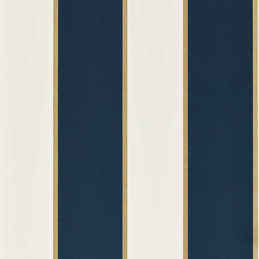 Cosmopolis Wallpaper - Ink - Clarke & Clarke - W0221/01 - Morris Wallpaper
