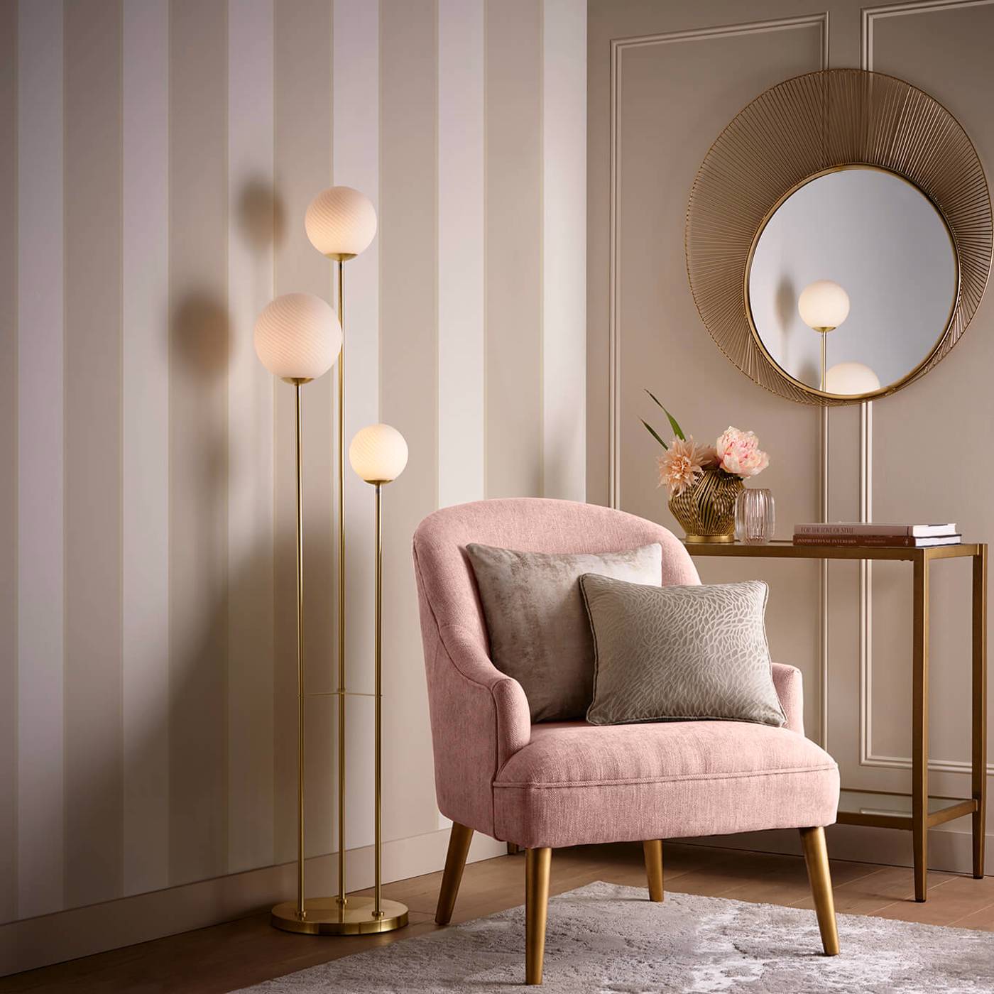 Cosmopolis Wallpaper - Linen - Clarke & Clarke - W0221/02 - Morris Wallpaper