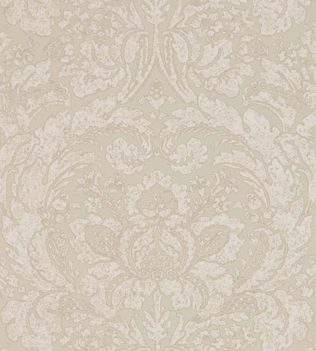 Courtney Wallpaper - Stone - DDAM216406 - Sanderson - Morris Wallpaper