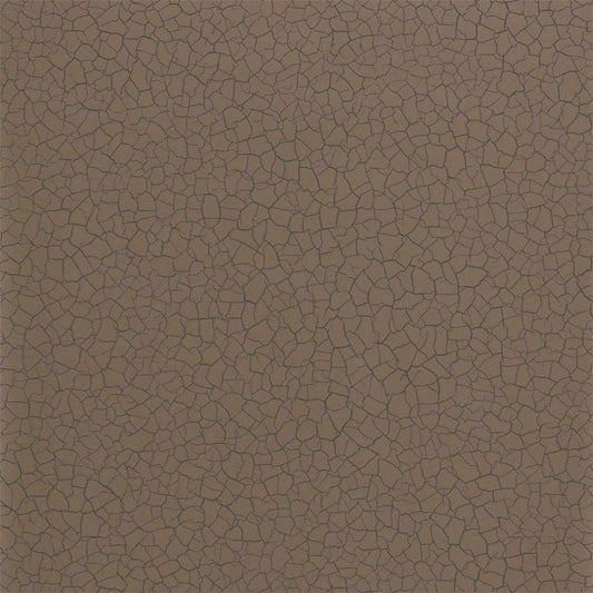 Cracked Earth Wallpaper - Bronze - Zoffany - ZSEI312836 - Morris Wallpaper