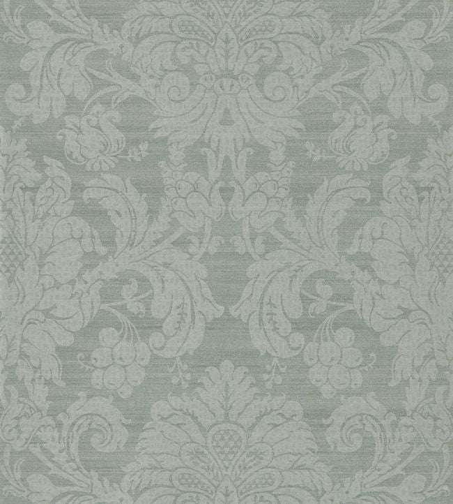 Crivelli Wallpaper - Zinc - ZPAL312681 - Zoffany - Morris Wallpaper