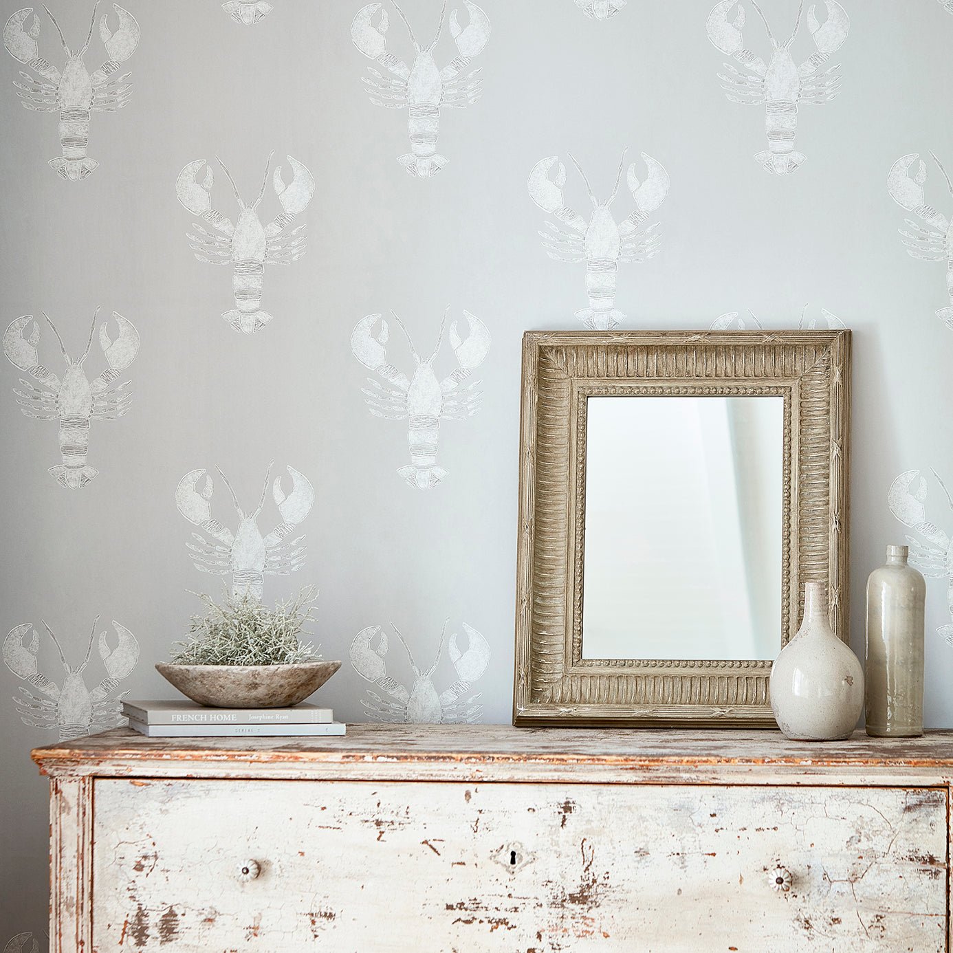 Cromer Wallpaper - Rust - Sanderson - DCOA216589 - Morris Wallpaper