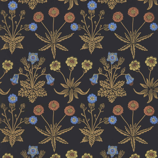 Daisy Wallpaper - Moonlit - 510020 - Morris & Co