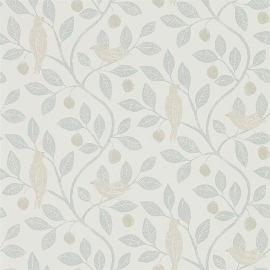 Damson Tree Wallpaper - Mineral/Dove - DHPO216365