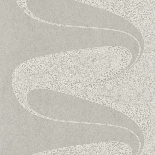 Darcy Wallpaper - Silver - Zoffany - ZTOT312743 - Morris Wallpaper