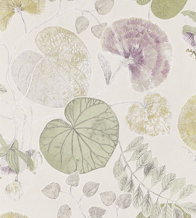 Dardanella Wallpaper - Linden/Heather - HGAT111259 - Harlequin - Morris Wallpaper