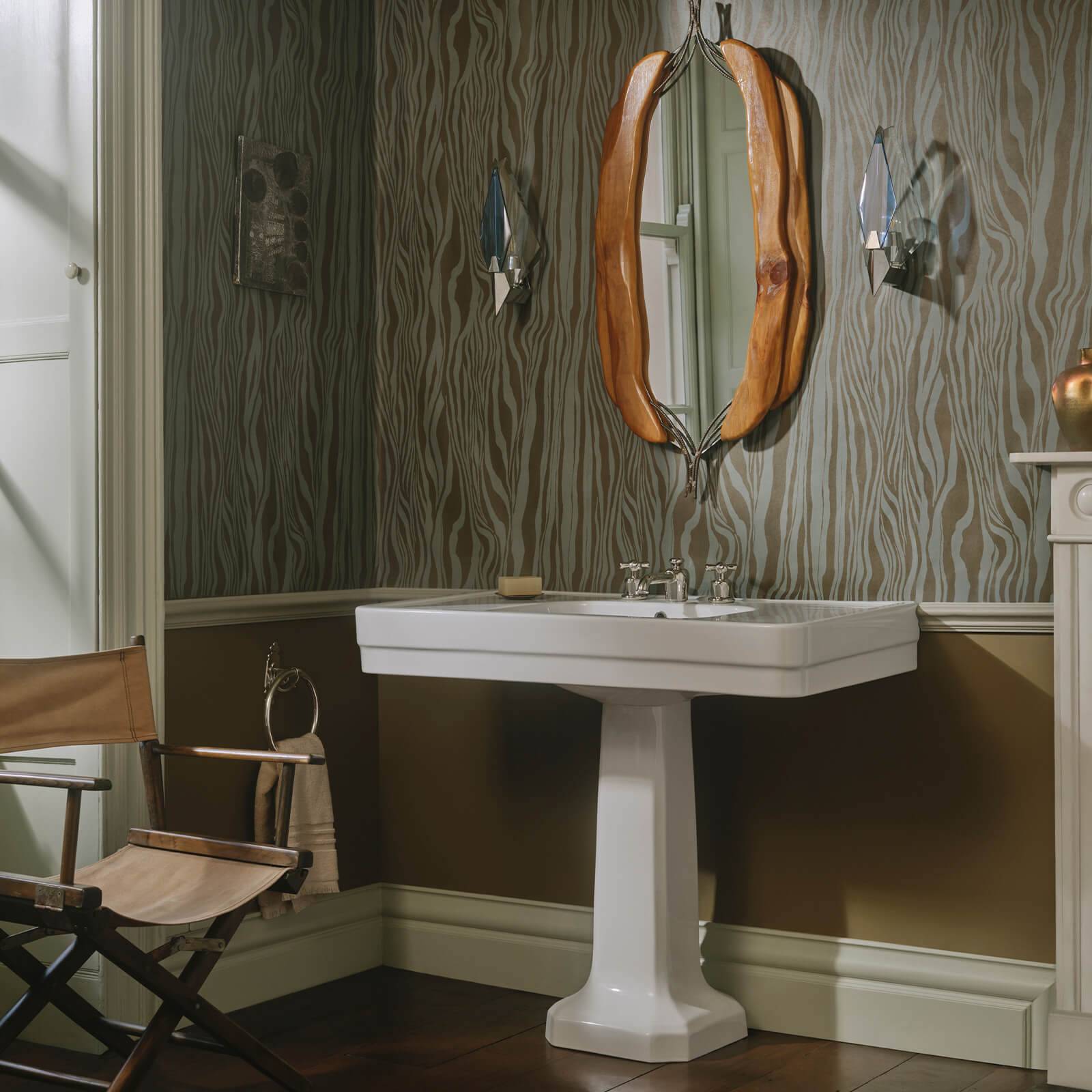 Dazzle Wallpaper - Bronze - House of Hackney - 1-WA-DAZ-DI-BRZ-XXX - Morris Wallpaper
