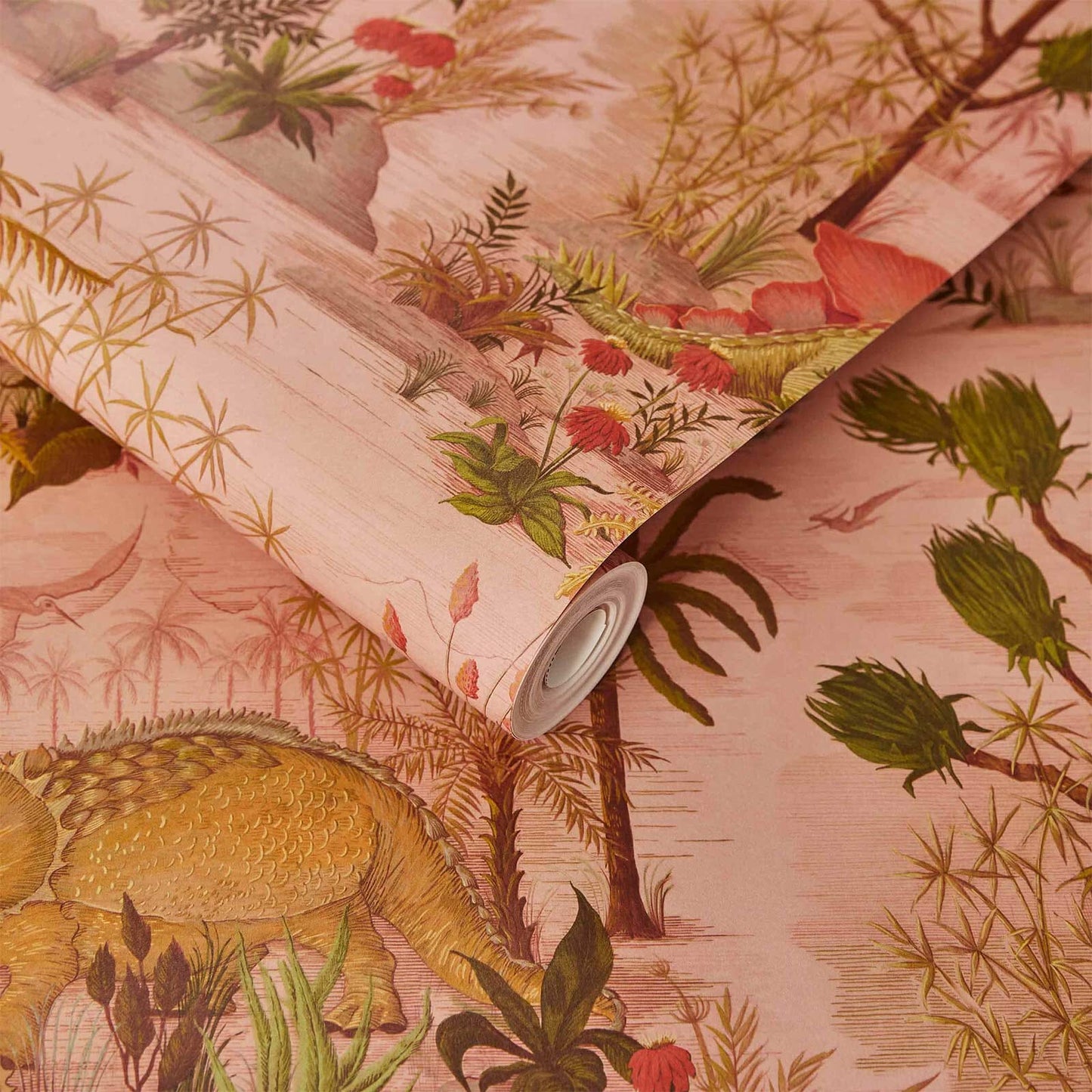 Dinosauria Wallpaper - Plaster - House of Hackney - 1-WA-DIN-DI-PLS-XXX - Morris Wallpaper