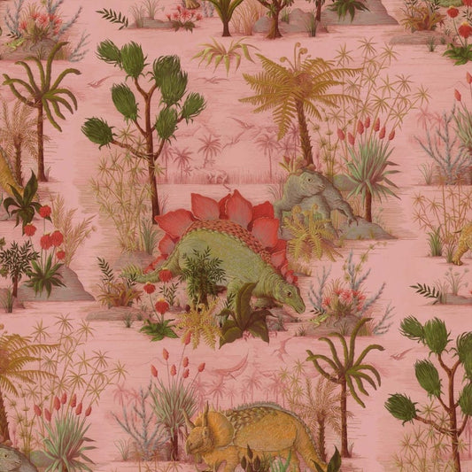Dinosauria Wallpaper - Plaster - House of Hackney - 1-WA-DIN-DI-PLS-XXX - Morris Wallpaper