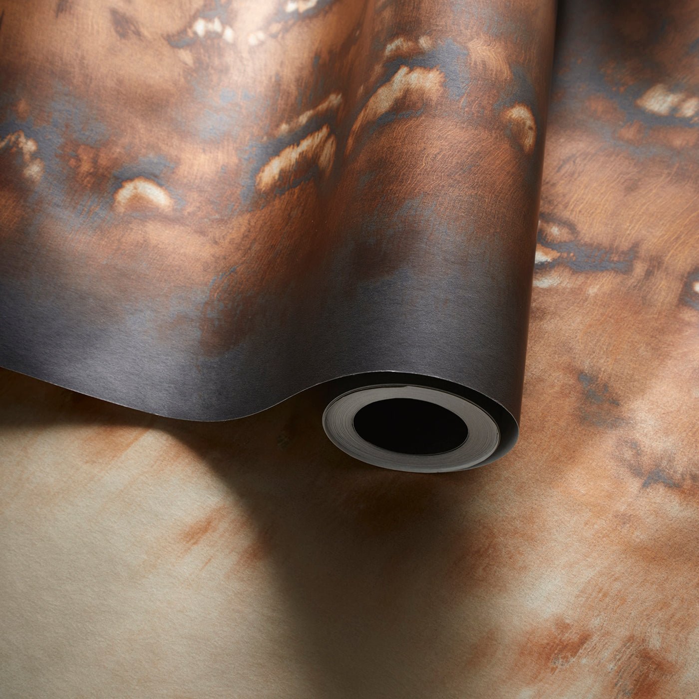 Disperse Wallpaper - Bronze - Clarke & Clarke - W0149/01 - Morris Wallpaper