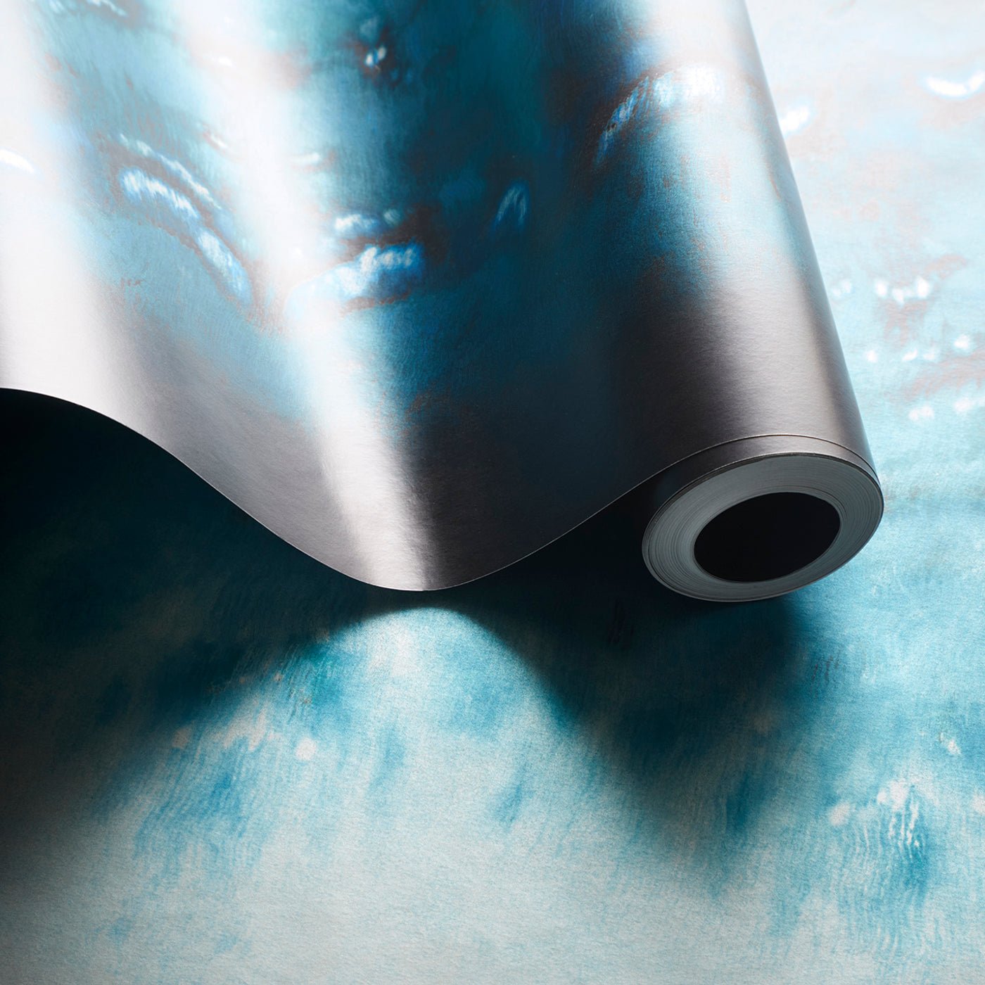 Disperse Wallpaper - Teal - Clarke & Clarke - W0149/04 - Morris Wallpaper