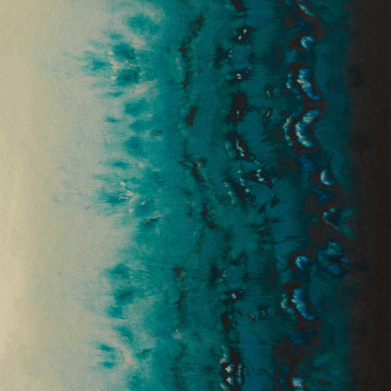Disperse Wallpaper - Teal - Clarke & Clarke - W0149/04 - Morris Wallpaper