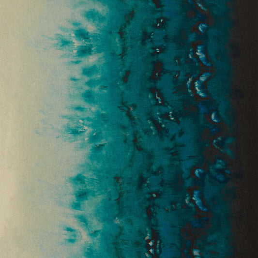 Disperse Wallpaper - Teal - Clarke & Clarke - W0149/04 - Morris Wallpaper