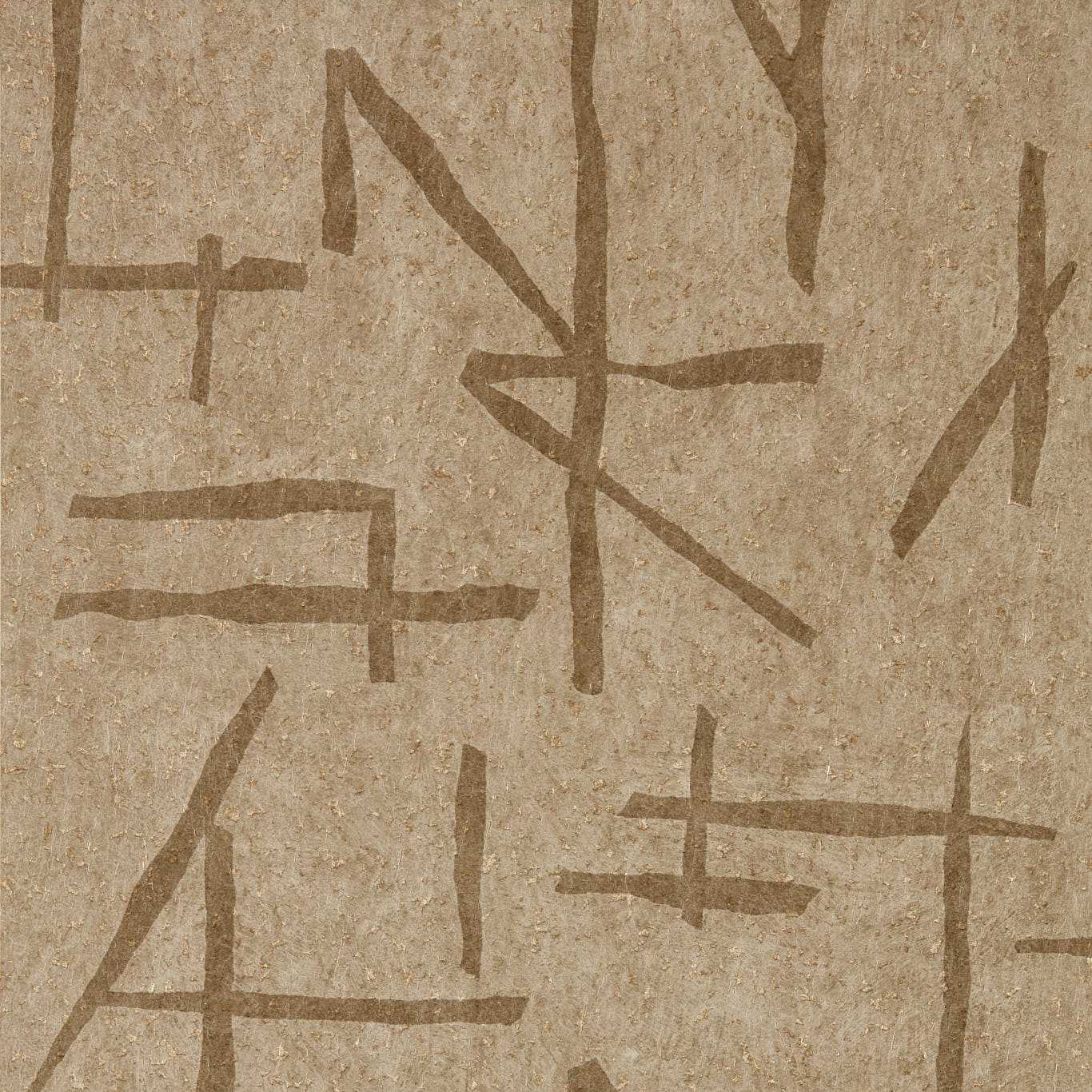 Dolmens Wallpaper - Sandstone / Gold - Harlequin - HDMW113330 - Morris Wallpaper