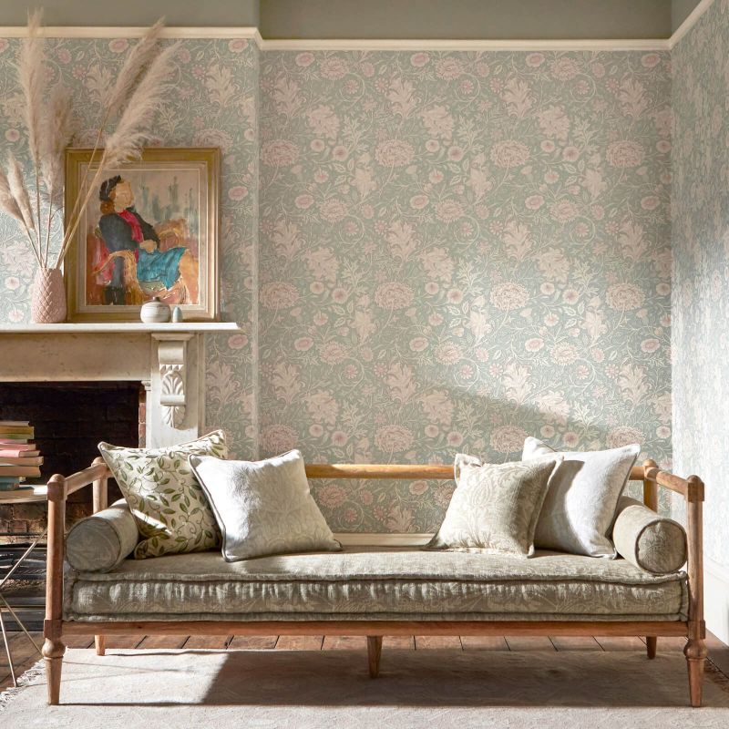 Double Bough Wallpaper - Pewter - Morris & Co - 216684 - Morris Wallpaper