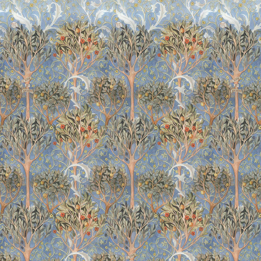 Earthly Paradise Wallpaper - Celestial Blue - House of Hackney - 1 - WA - EAP - DI - CEL - XXX
