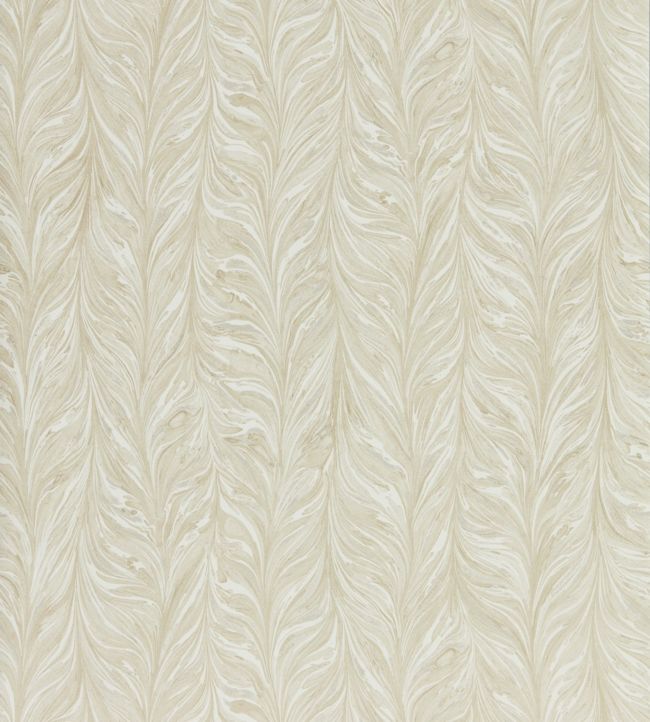 Ebru II Wallpaper - Pale Gold - ZDAR312867 - Zoffany - Morris Wallpaper