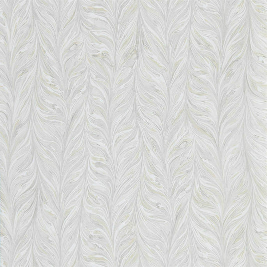 Ebru II Wallpaper - Snow - ZDAR312865 - Zoffany - Morris Wallpaper