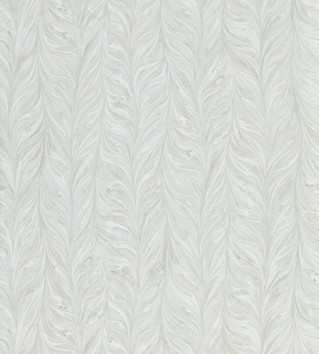 Ebru II Wallpaper - Snow - ZDAR312865 - Zoffany - Morris Wallpaper