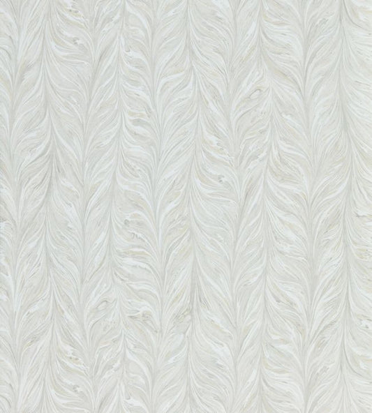 Ebru II Wallpaper - Snow - ZDAR312865 - Zoffany - Morris Wallpaper