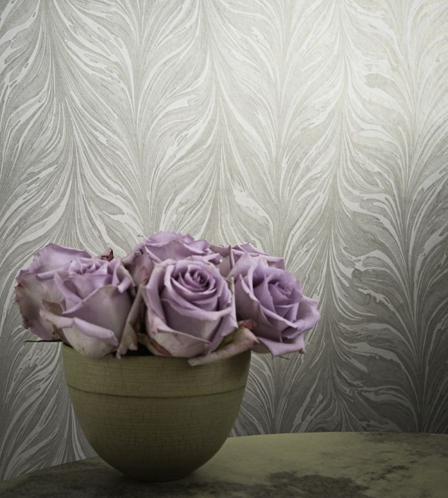 Ebru Wallpaper - Gold - ZTOW310860 - Zoffany - Morris Wallpaper