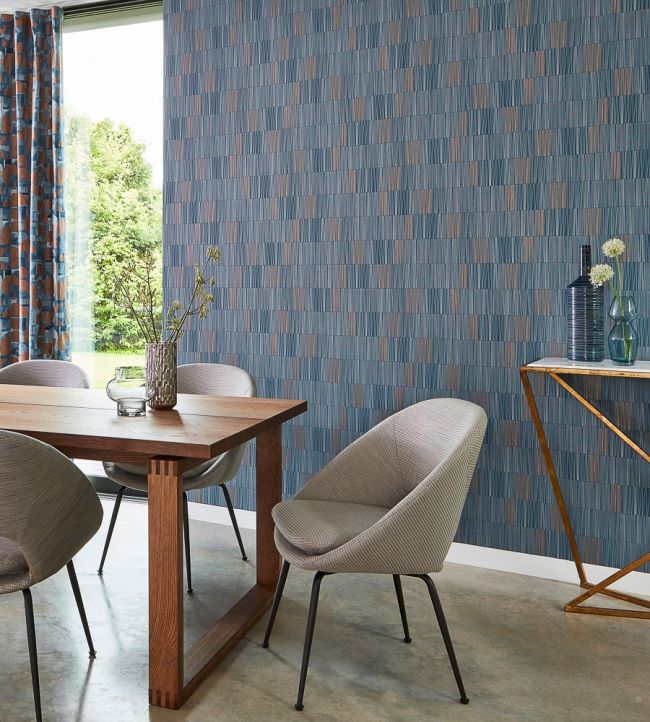 Echo Wallpaper - Slate/Chalk - HGEO111681 - Harlequin - Morris Wallpaper