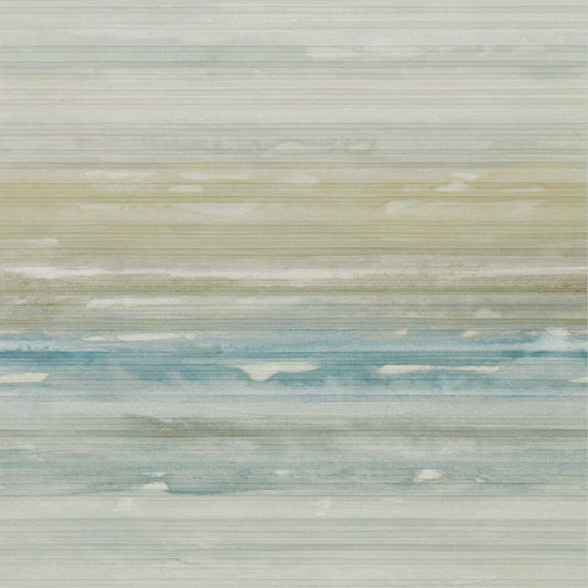Elements Wallpaper - Stone/Teal - Harlequin - EANV111846 - Morris Wallpaper