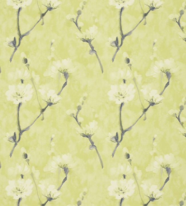 Eleni Wallpaper - Indian Yellow - DAEG213025 - Sanderson - Morris Wallpaper