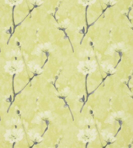 Eleni Wallpaper - Indian Yellow - DAEG213025 - Sanderson - Morris Wallpaper