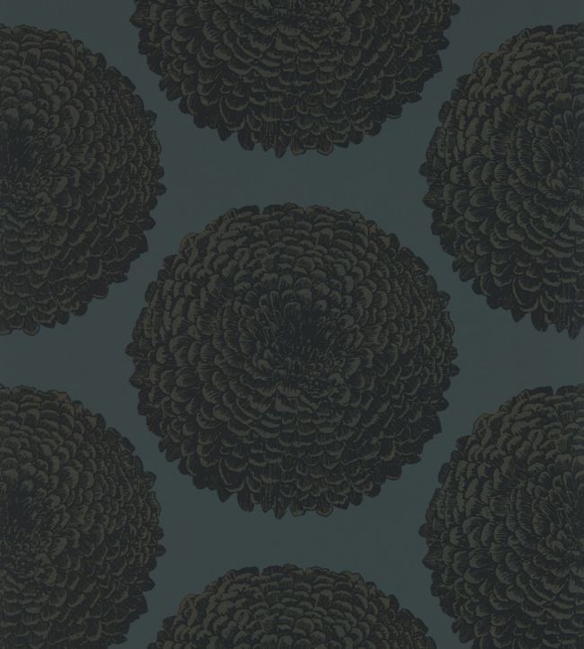 Elixity Wallpaper - Onyx - HM6W112177 - Harlequin - Morris Wallpaper