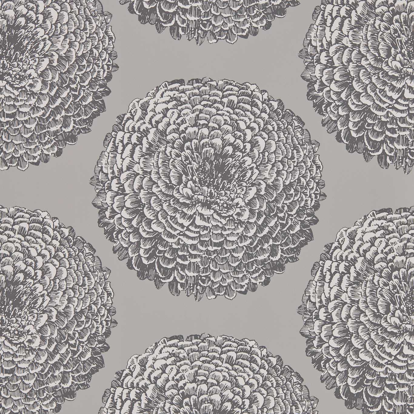Elixity Wallpaper - Titanium - Harlequin - HM6W112176 - Morris Wallpaper