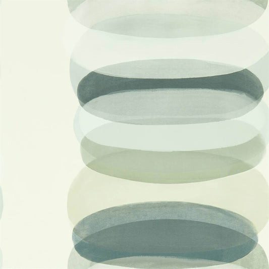Elliptic Wallpaper - Charcoal - Harlequin - HM6W112196 - Morris Wallpaper
