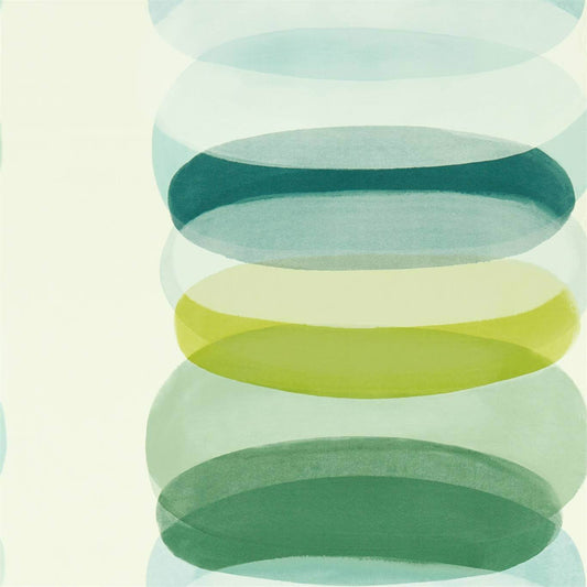 Elliptic Wallpaper - Emerald - Harlequin - HM6W112195 - Morris Wallpaper