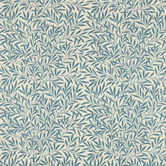 Emerys Willow Fabric - Woad Blue - Morris & Co - 227019 - Premier Wallcovering