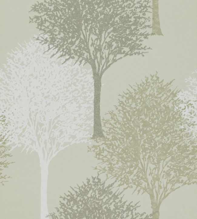 Entice Wallpaper - Silver Sparkle Putty And White - HMOM110096 - Harlequin - Morris Wallpaper