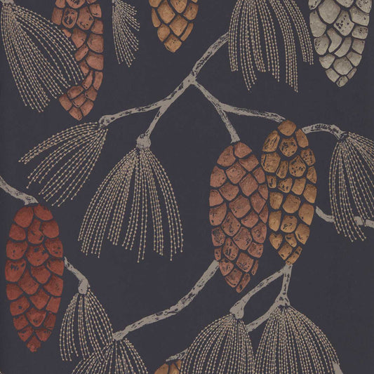 Epitome Wallpaper - Copper/Sepia - Harlequin - HSTO111499 - Morris Wallpaper