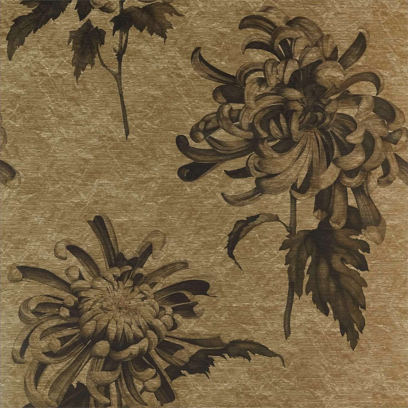 Evelyn Wallpaper - Antique Gold/Olivine - ZTOT312733 - Zoffany - Morris Wallpaper
