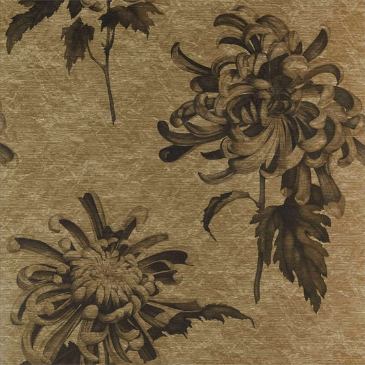 Evelyn Wallpaper - Antique Gold/Olivine - ZTOT312733 - Zoffany - Morris Wallpaper