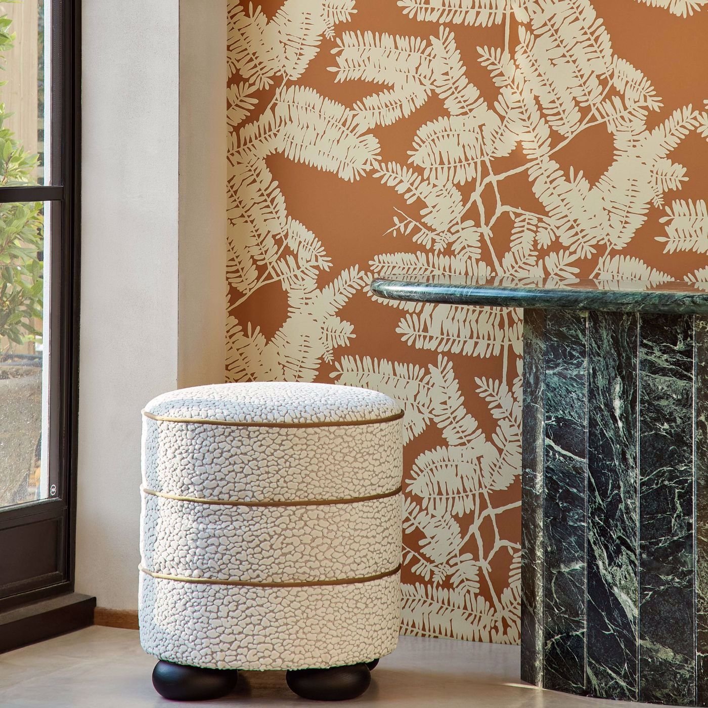 Extravagance Wallpaper - Paprika - HRWO113097 - Harlequin - Premier Wallcovering